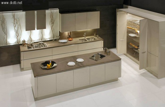 Idea 2000 cucina laccata lucida Snaidero Cucine design Pininfarina